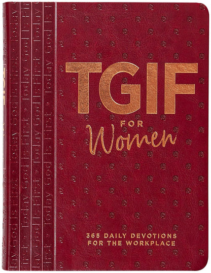 TGIF for Women - 365 Daily Devotions for Workplace