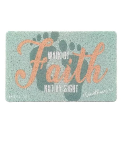 Floor Mat - Walk By Faith
