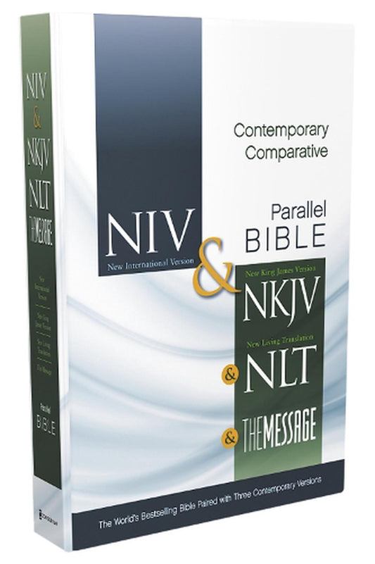 NIV-NKJV-NLT-Message Bible Contemporary Comparative