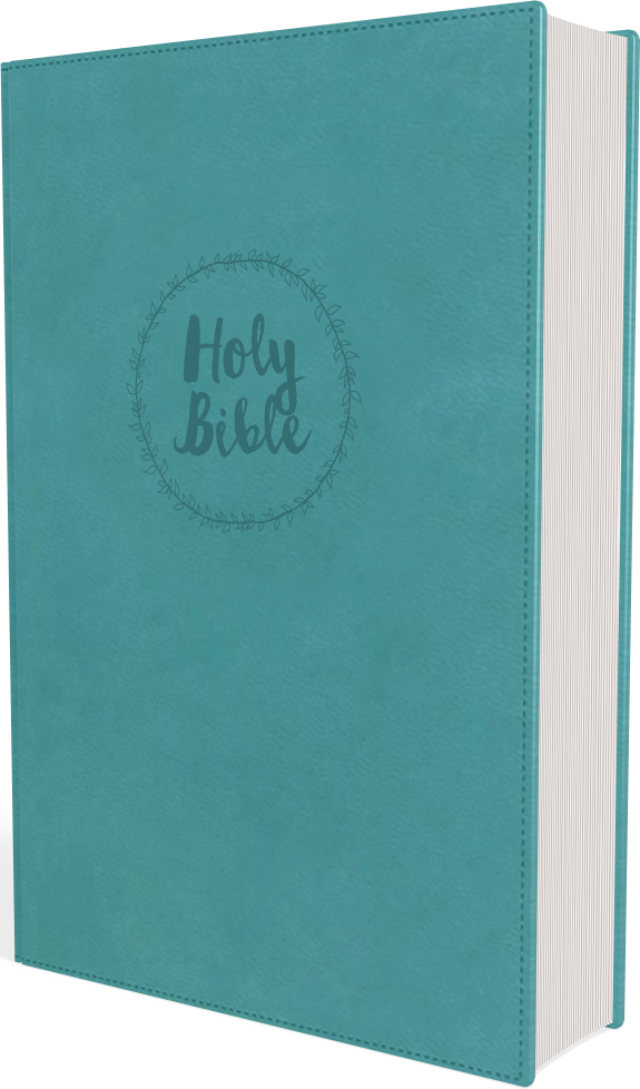 NIV  Bible Value Thinline Im/Lth Blue Comfort Print