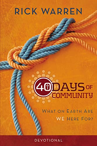 40 Days Of Community- Devotional