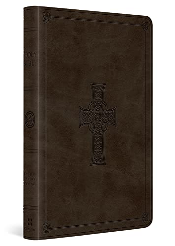 ESV  Bible Thinline Value Large Print Olive with Cross