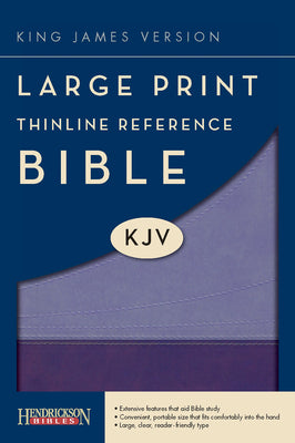 KJV  Bible Thinline Ref L/P Flexi Vio/Lilac