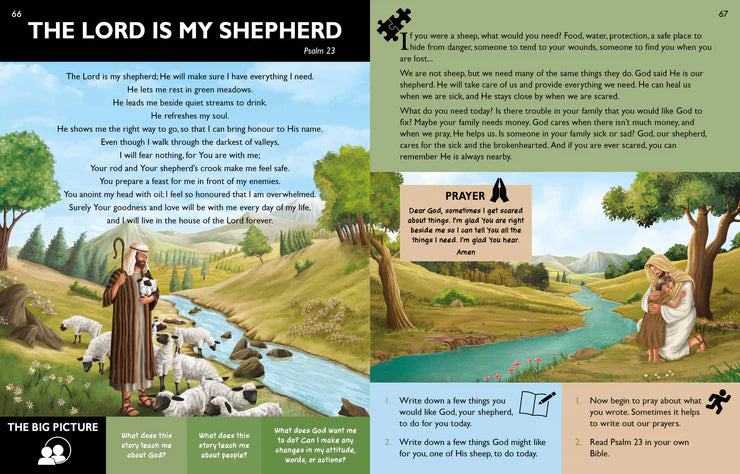 Illustrated children's Bible Devotional