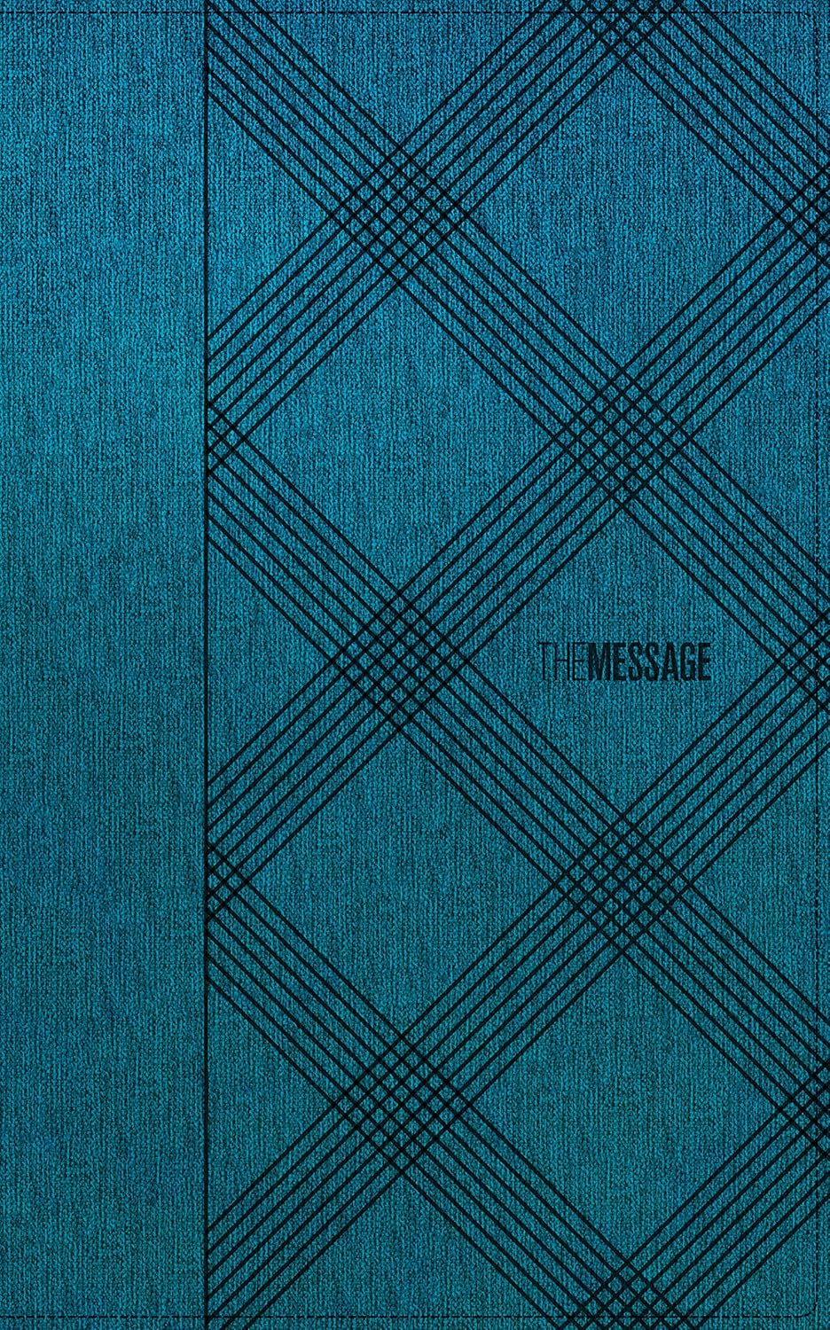 Message  Bible Deluxe Gift  Im/Lth Denim
