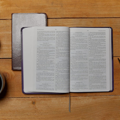 KJV Value Thinline Bible Large Print Teal Imitation Leather