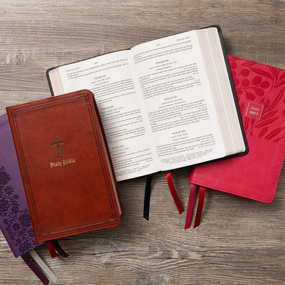 KJV End-Of-Verse Ref Bible Personal Size L/P Brown