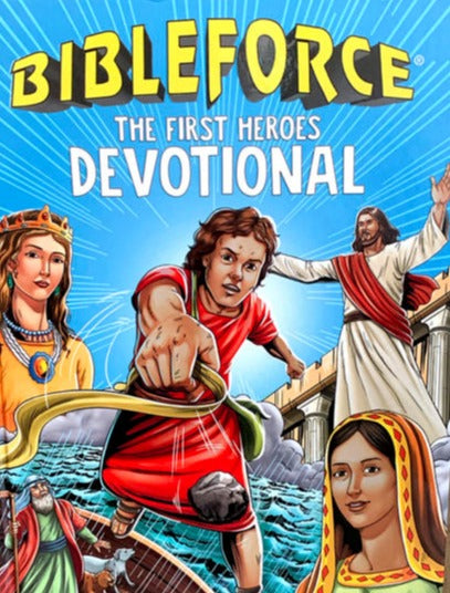 Bibleforce First Heroes Devotional (H/B)