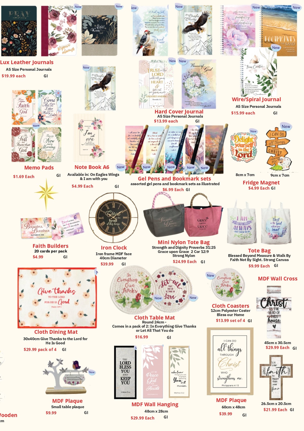 Church Stores catalogue page