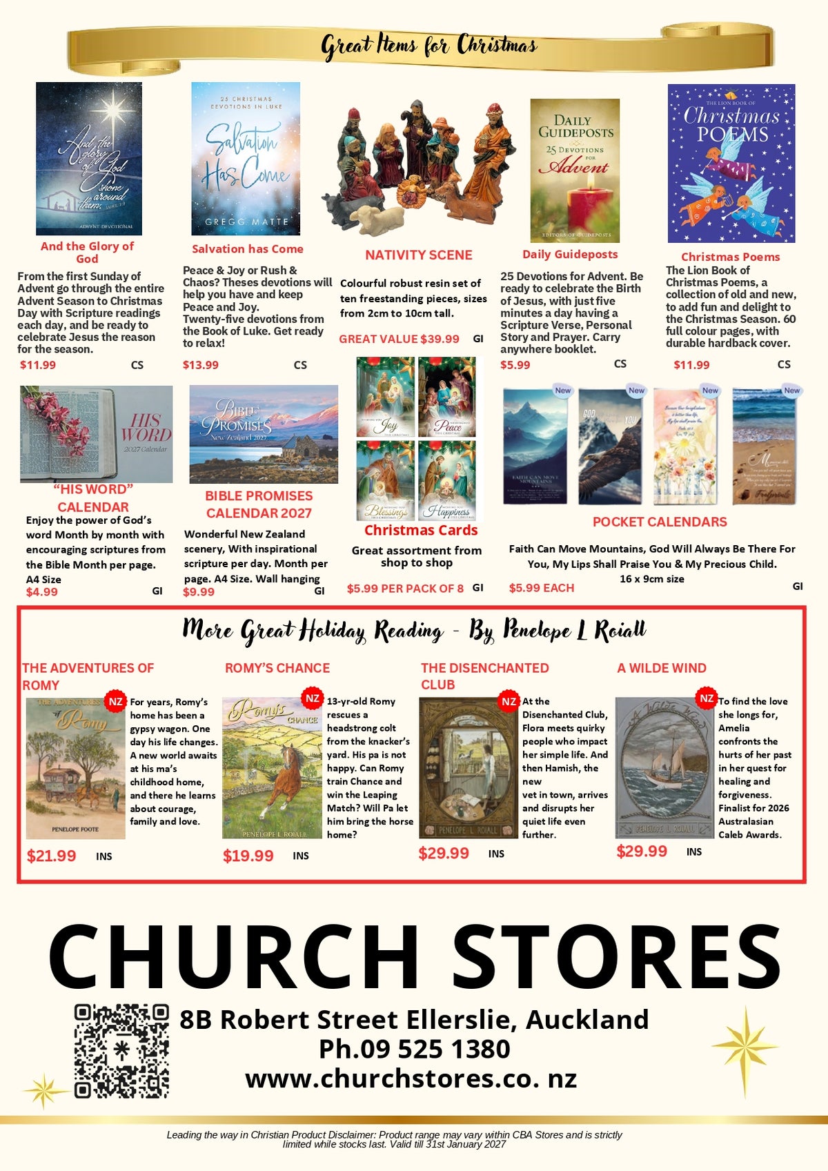Church Stores catalogue page
