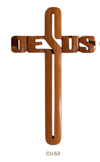 Cross Jesus (Outlined) (20cm-35cm)