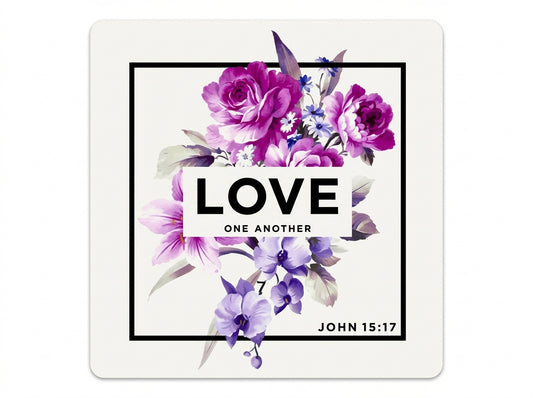 Magnet Wooden Fridge - Love One Another