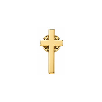 Lapen Pins Cross Gold & Silver