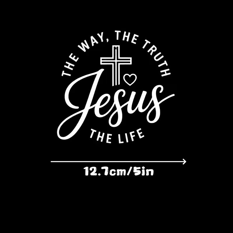 Auto Decal - Jesus The Way - Large