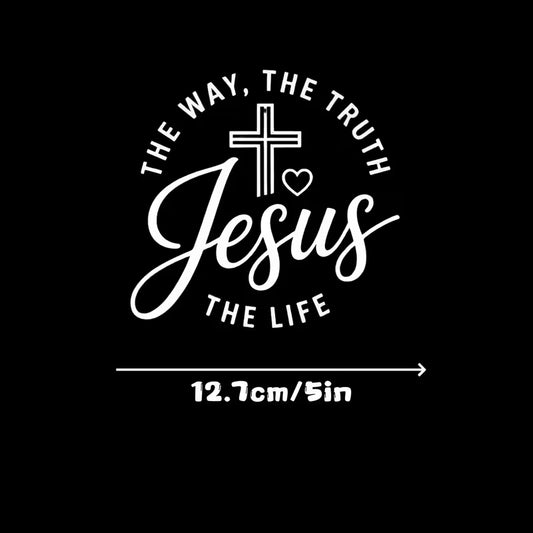 Auto Decal - Jesus The Way - Large
