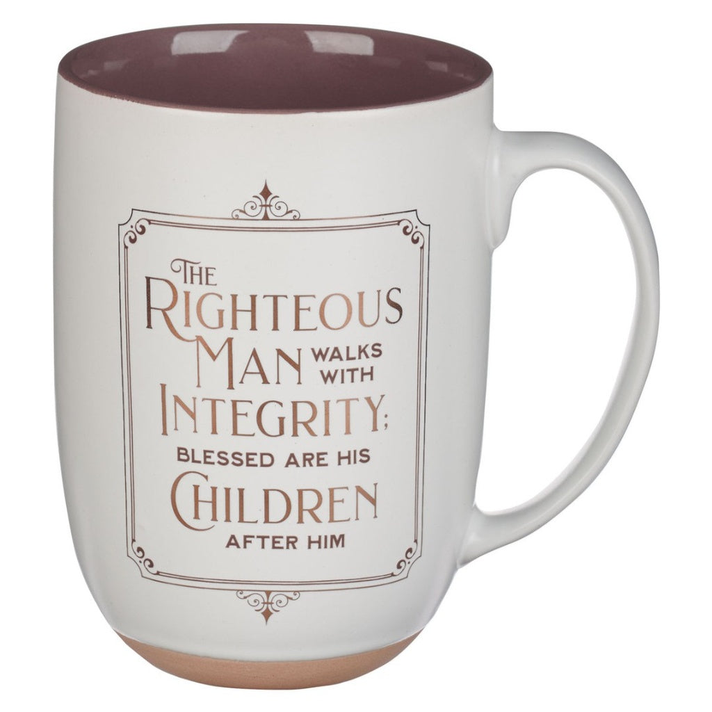 Mug Righteous Man Walks With Integrity