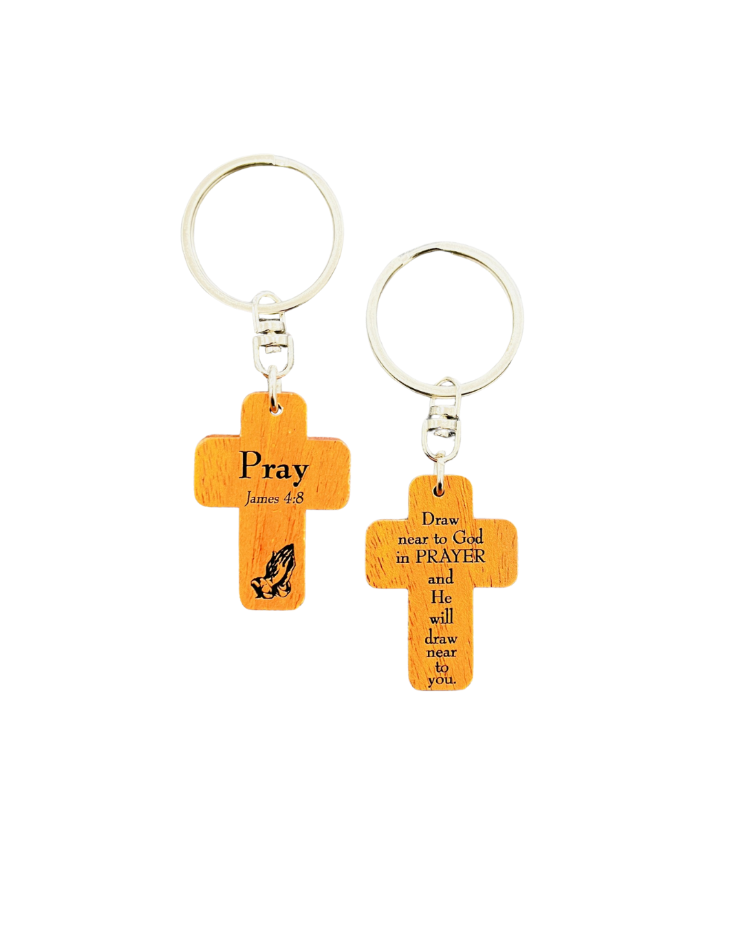 Key Ring Mahogany -Pray