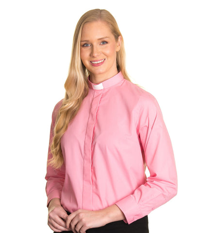 Long Sleeved Clerical Blouse