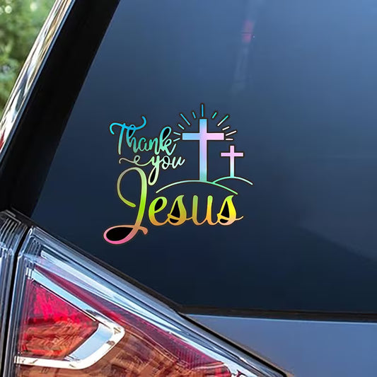 Auto Decal - Thank you Jesus