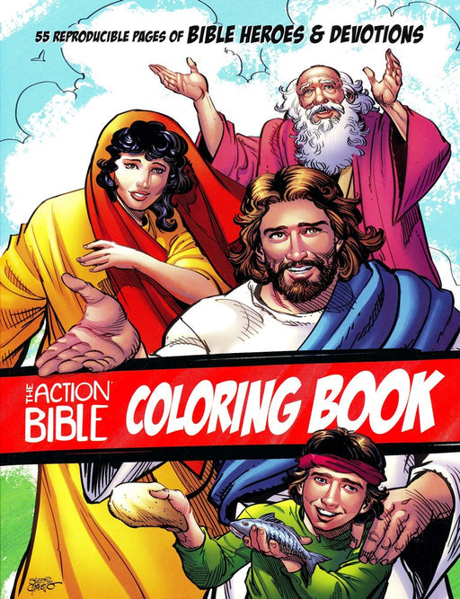 Action Bible Colouring Book