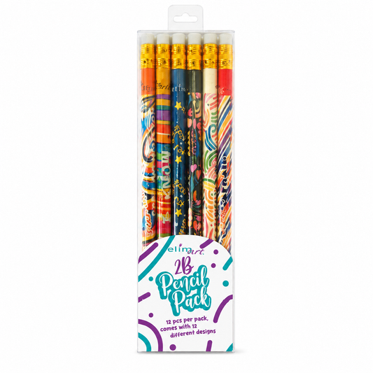 **Pencils assorted (Pack of 12) Elim Art