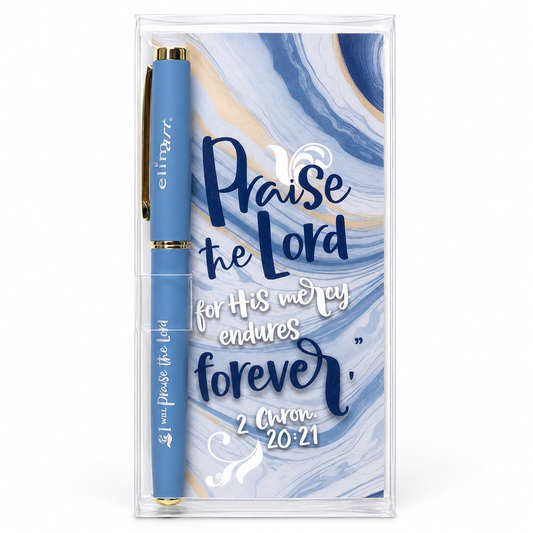 Pen Gel Blue - Praise the Lord