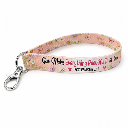 Wristlet Keychain – Ecclesiastes 3:11
