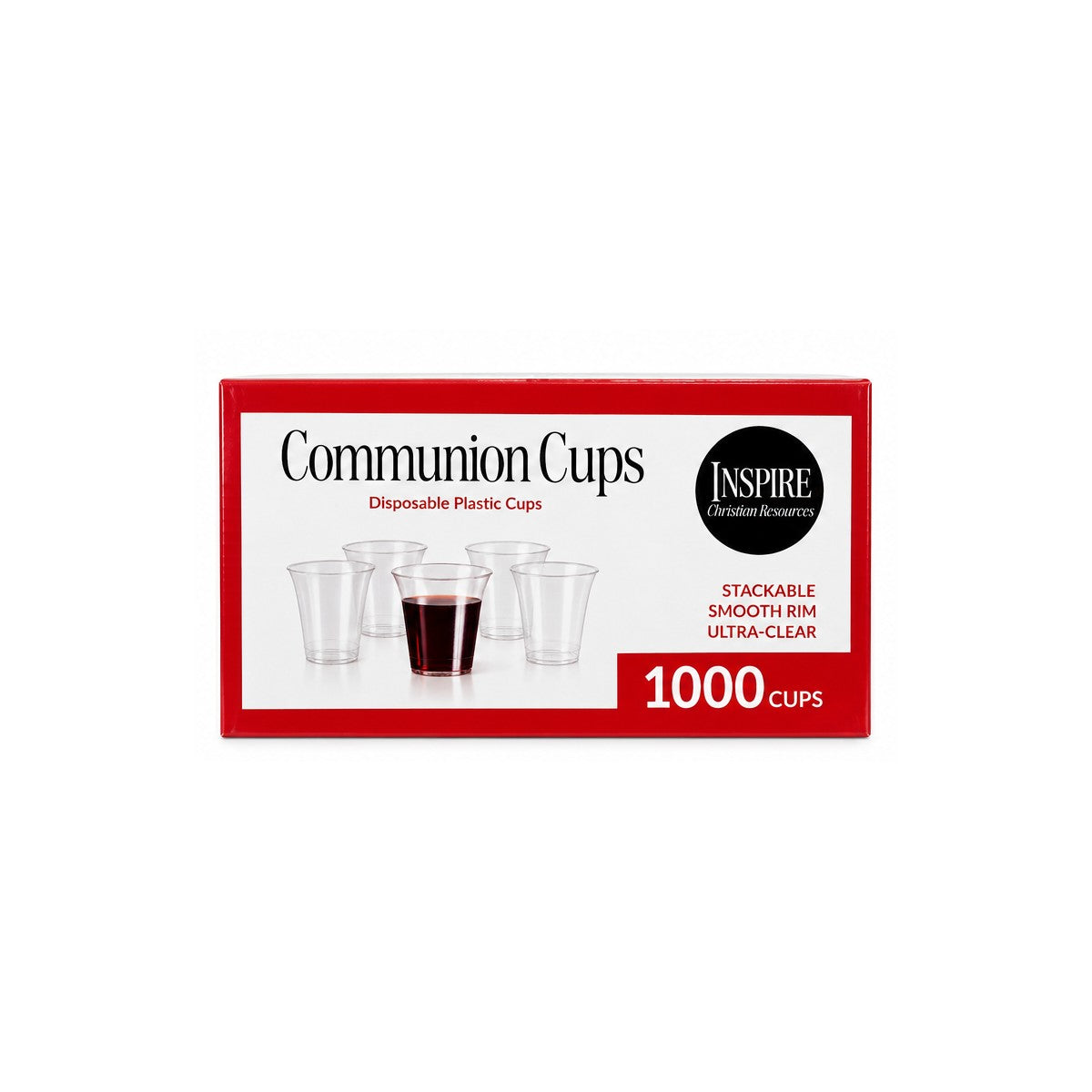 Inspire Communion Cups - Disposable Box of 1000
