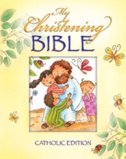 My Christening Bible (Catholic) Yellow