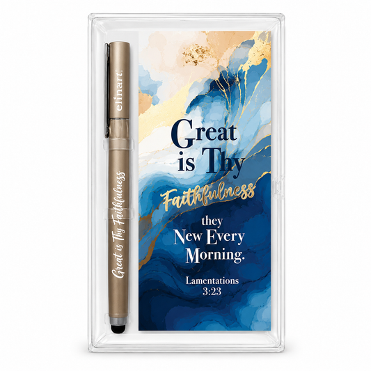 Pen Gel Gold - Great is Thy Faithfulness