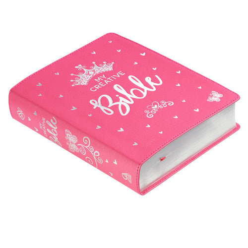 ESV  Bible My Creative Journaling For Girls - Pink Lthlook