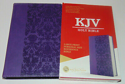 KJV  Bible Ref Personal (L/P) Purple Lth/Touch