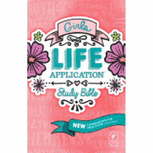 NLT  Girls Life Application Study Bible (H/B)