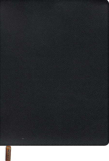 Bible Cover/Organiser Black Leatherlook (Large)