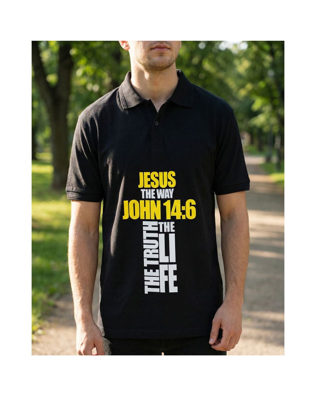 Jesus The Way Polo T/Shirt