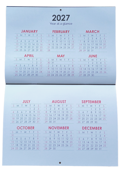 2026 His Word Calendar - Large Print - A4