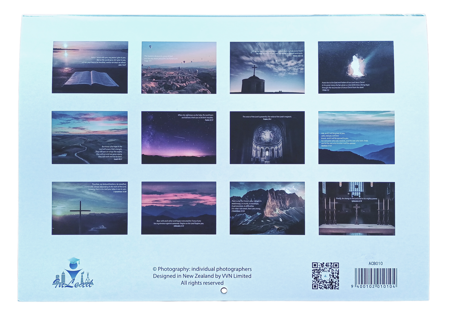 2026 His Word Calendar - Large Print - A4