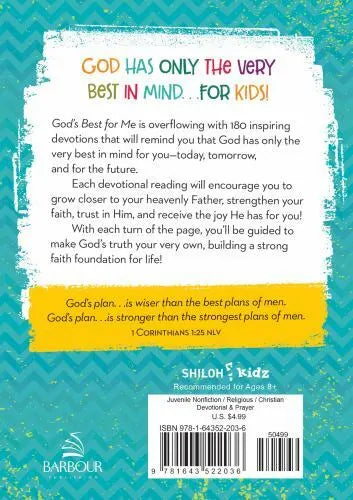 God's Best For Me - 180 Inspiring Devotions For Kids