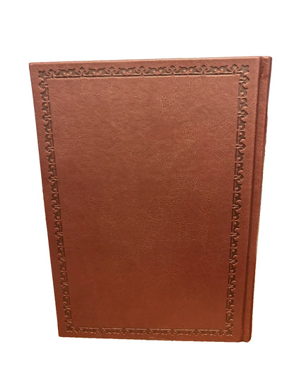 **NKJV Burgundy Holy Family Bible Leathersoft Embossed 9.5 pt. type