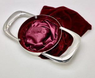 Offering bags velvet - with metal handles