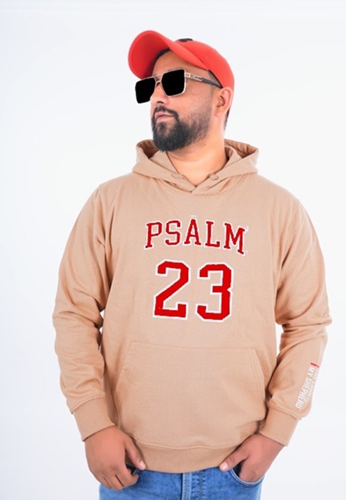 Hoodies - God is Love Camel