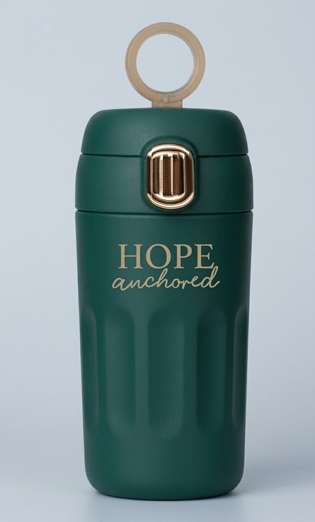 **Tumbler Mug - Hope anchored - 450ml