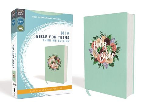 NIV Bible For Teens Thinline Red Letter Edition [Floral] H/C